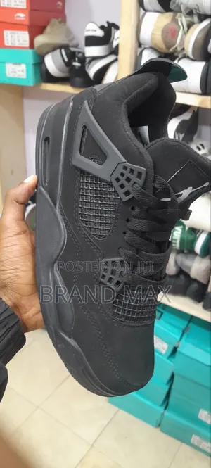 Air Jordan 4 Black Cat Master Quality