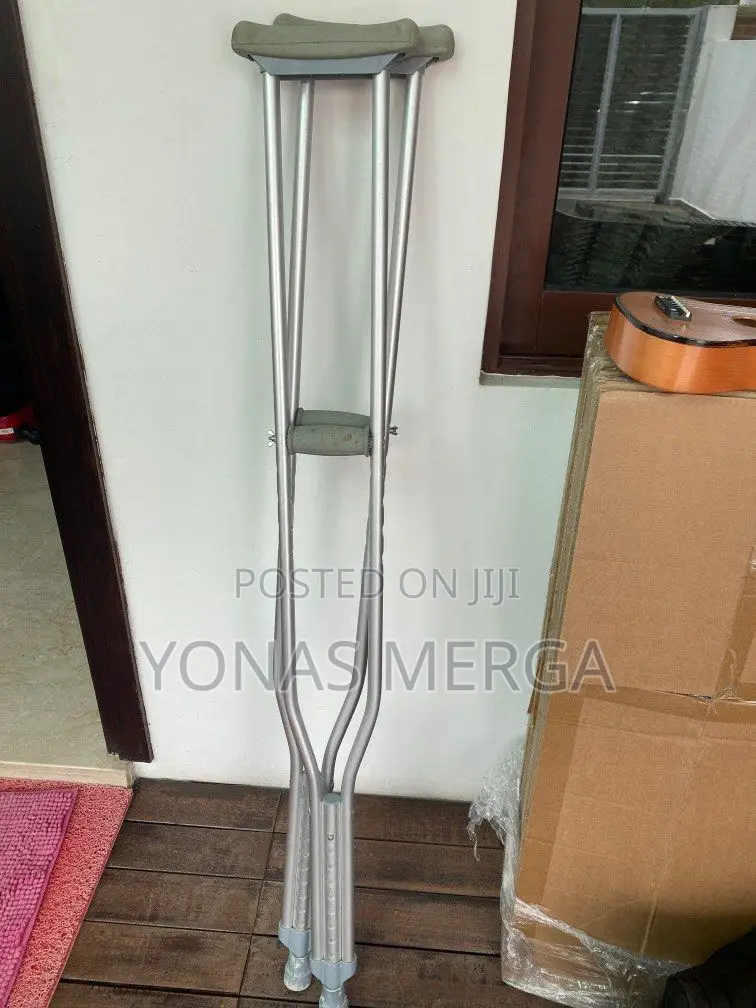 Pair of Crutches○\Lifeline Crutche|Aluminium Axillary Crutch