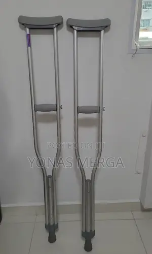 Axillary Crutches-Tall/L:1pair/Walking Clutch , Walking Aid□