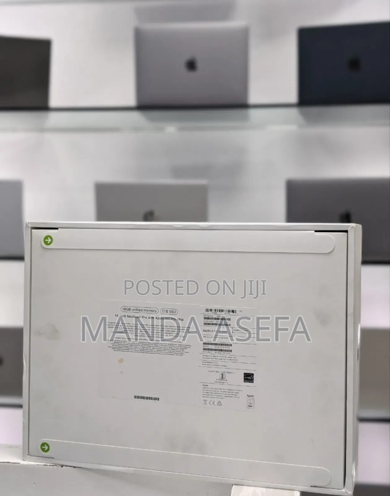 New Laptop Apple MacBook Pro 18GB Apple M3 SSD 512GB