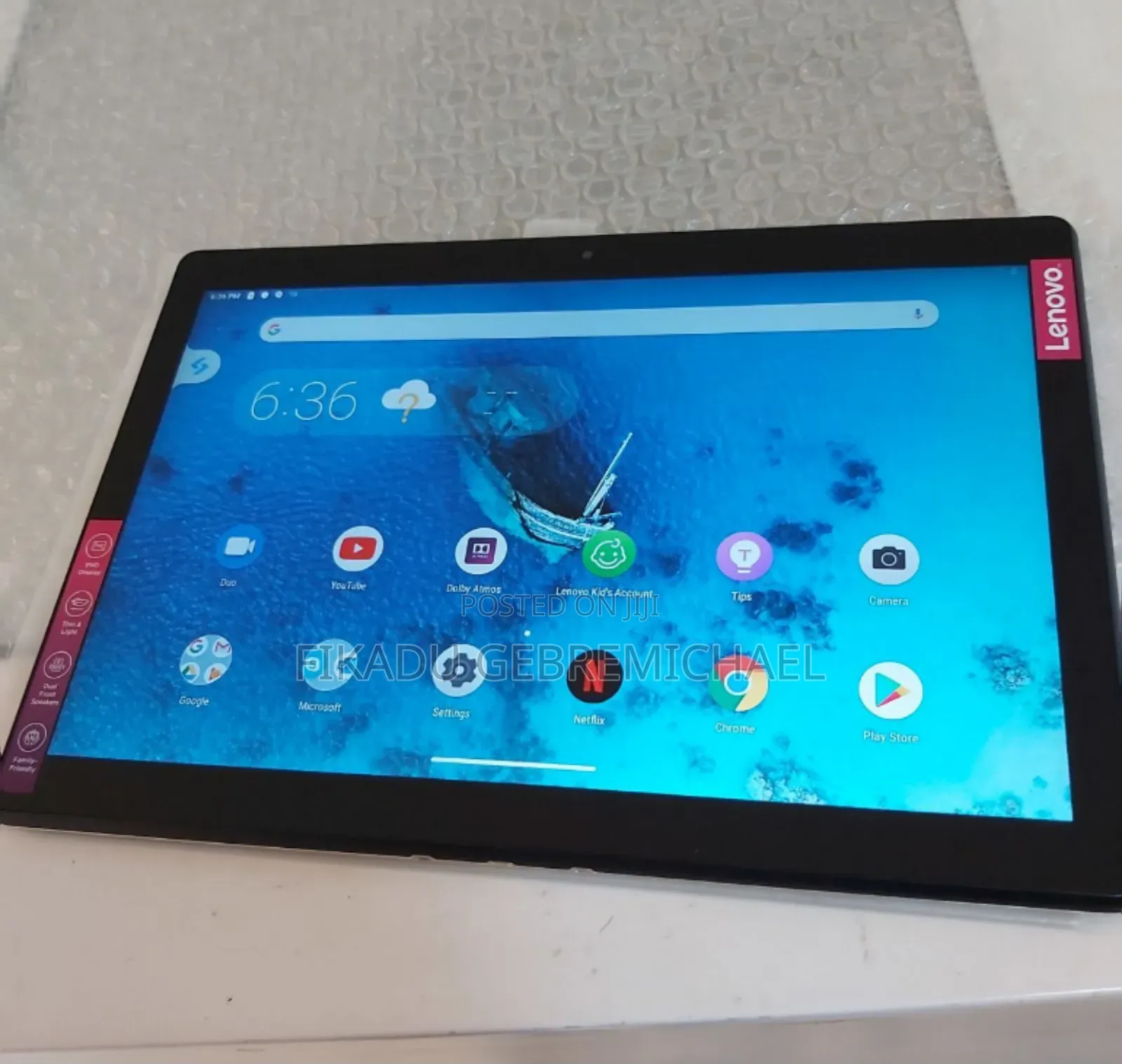 New Lenovo Tab M10 16 GB Black
