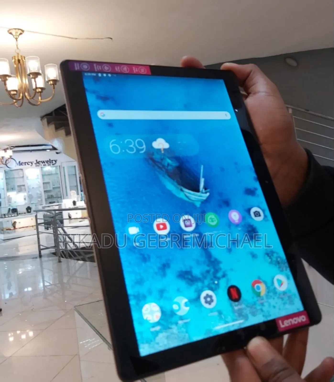 New Lenovo Tab M10 16 GB Black