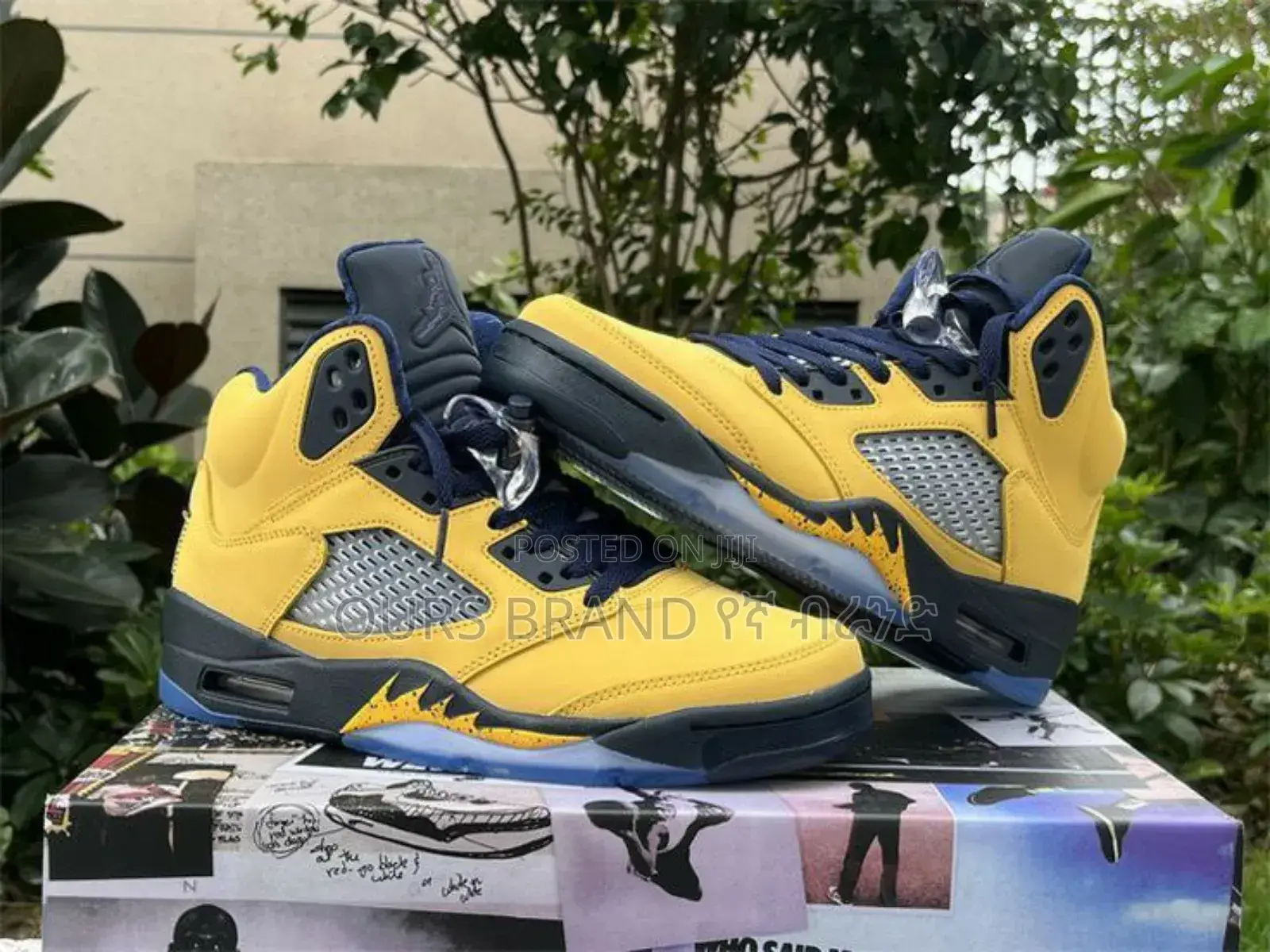 Air Jordan 5 Retro Michigan High Master Quality Luxury Shoes