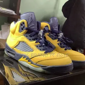 Air Jordan 5 Retro Michigan High Master Quality Luxury Shoes