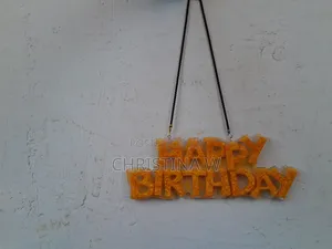 Photo - ለልደት የሚሆን የሚንጠለጠል ፅሑፍ