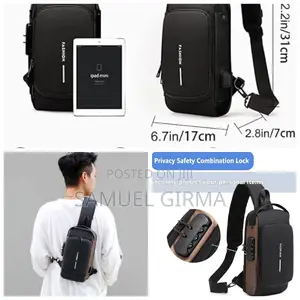 -Mini Anti Theft Crossbody Bag