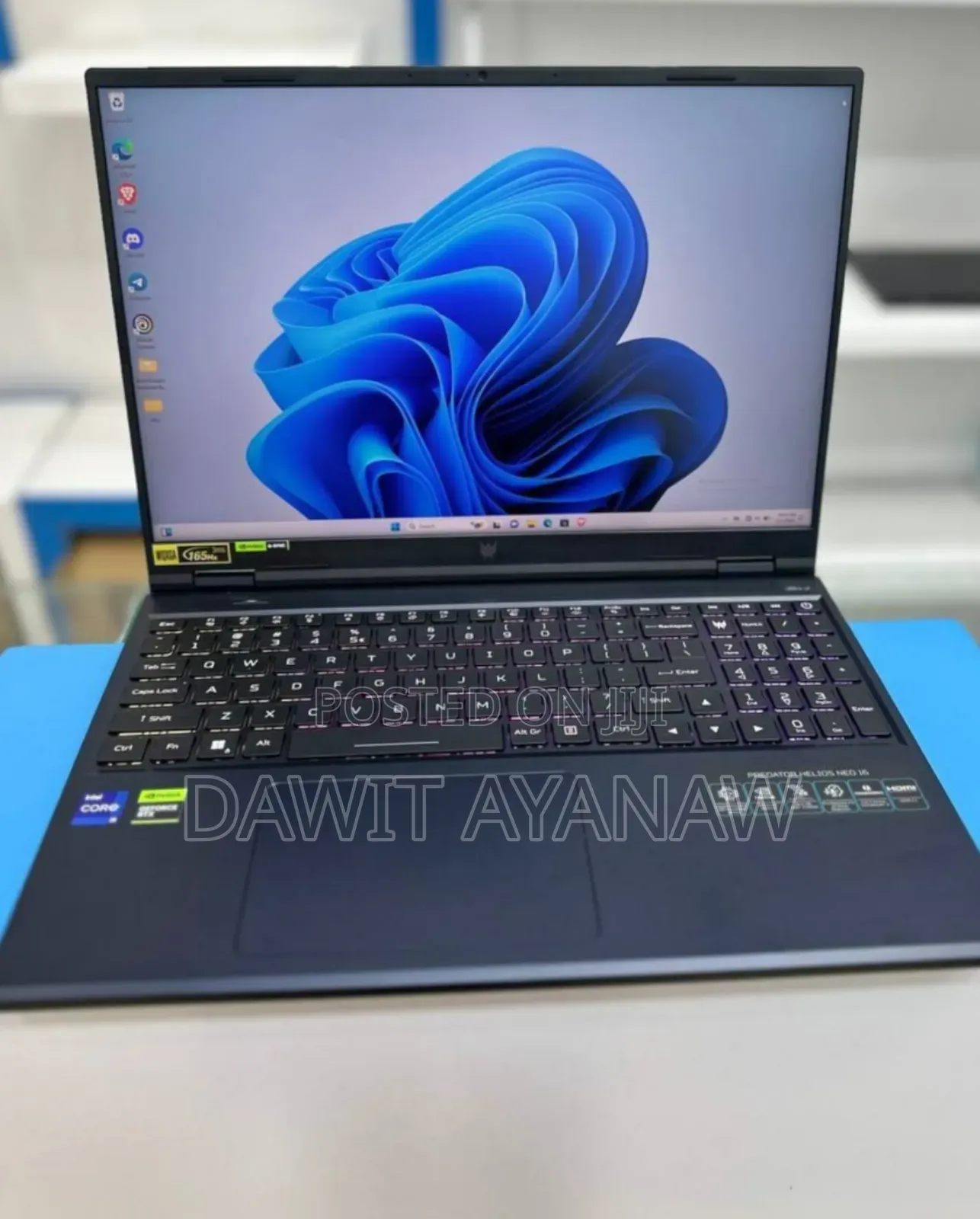 New Laptop Acer 16GB Intel Core I9 SSD 1T