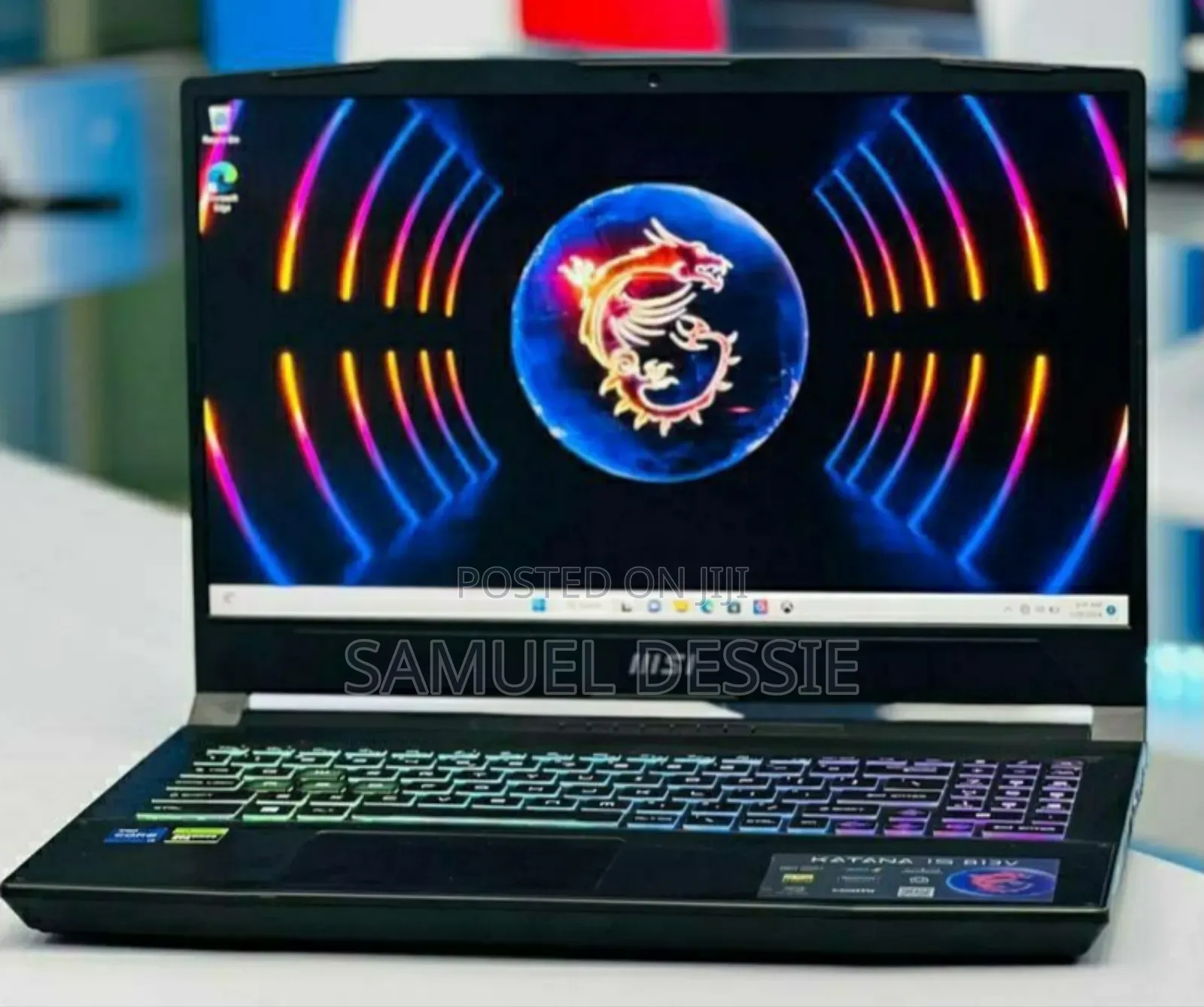 New Laptop MSI Katana 15 16GB Intel Core I7 SSD 1T