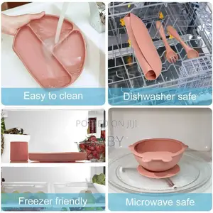 Photo - Silicone Baby Feeding Set