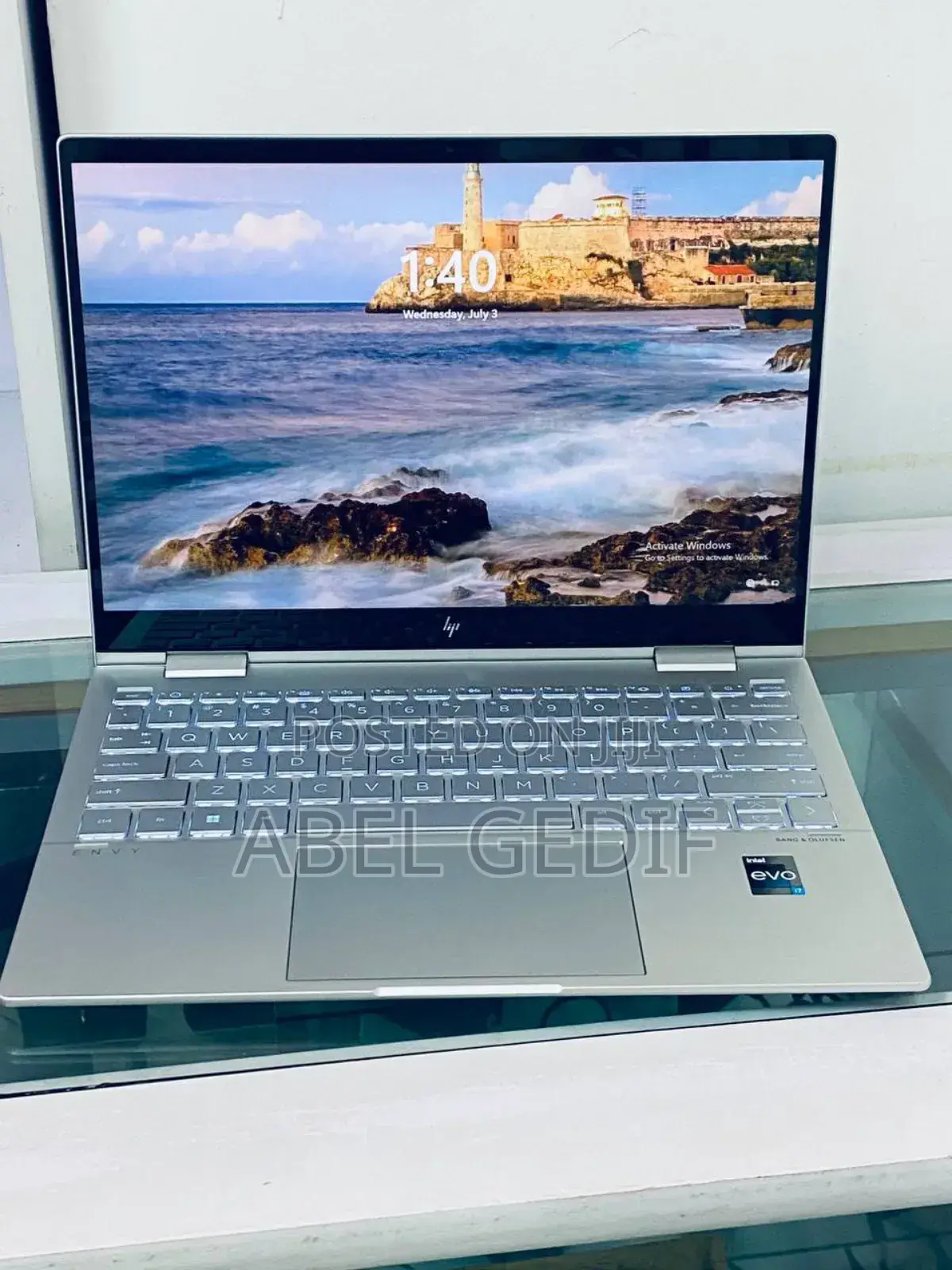 New Laptop HP Envy X360 8GB Intel Core I7 SSD 1T