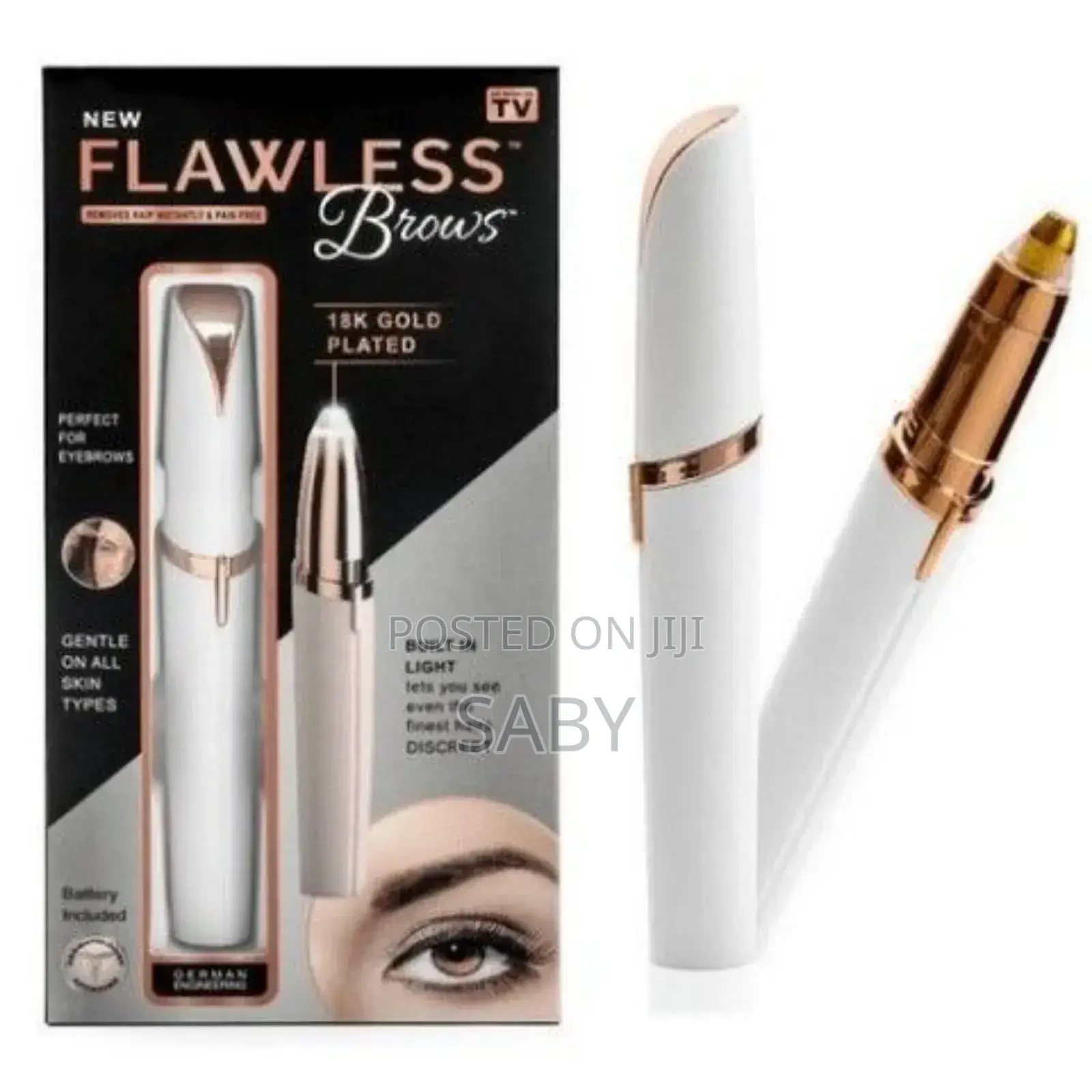 .Rechargeable Flawless Brows