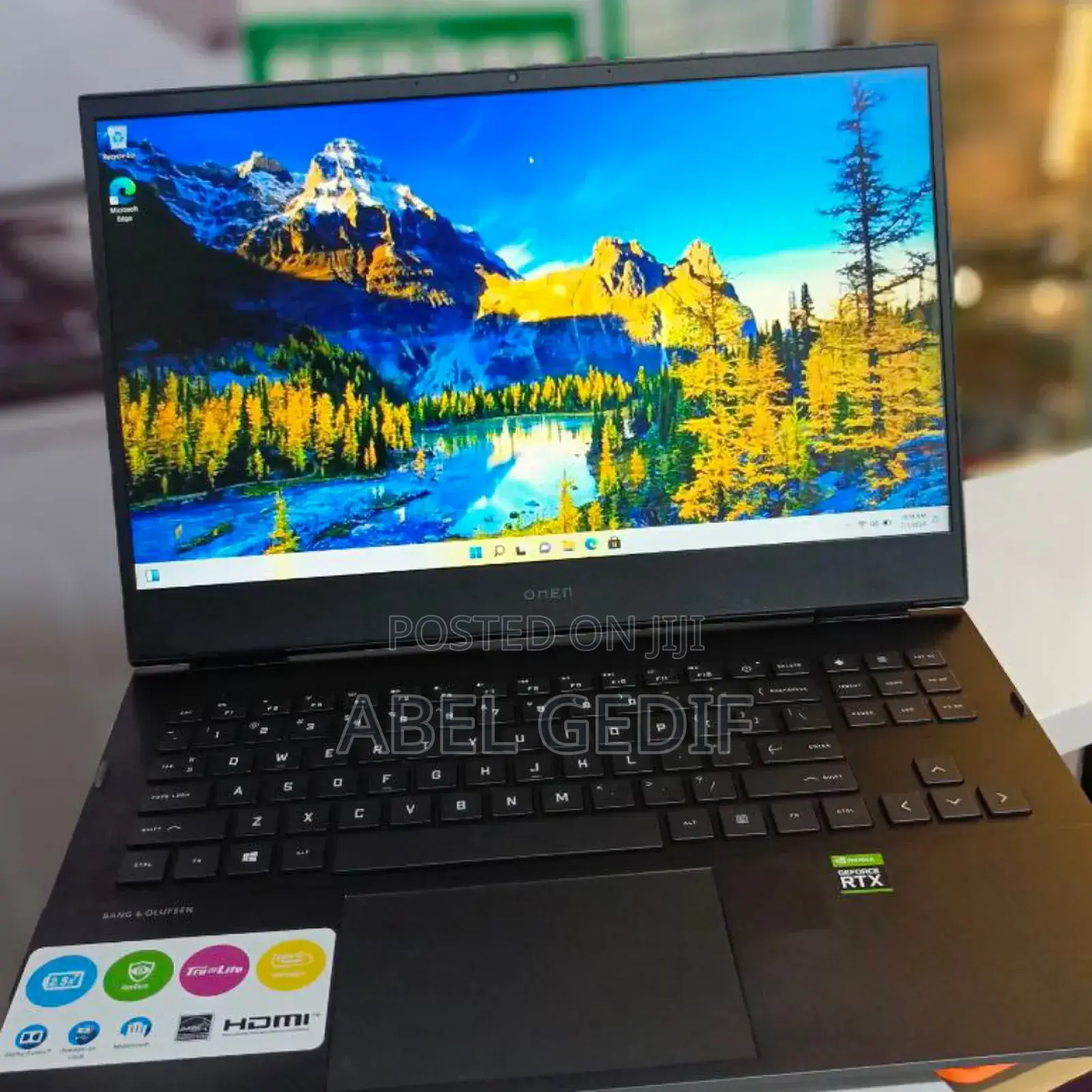 New Laptop HP Omen 16 16GB AMD Ryzen 7 SSD 1T