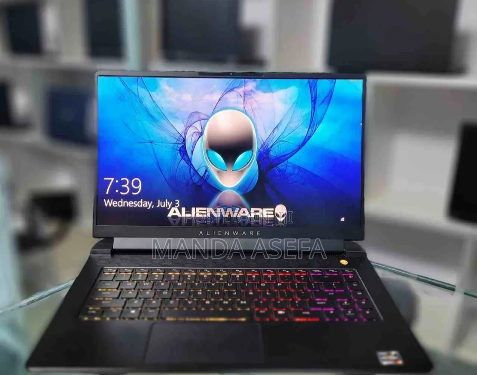 New Laptop Alienware M17x R2 16GB AMD Ryzen 7 SSD 1T