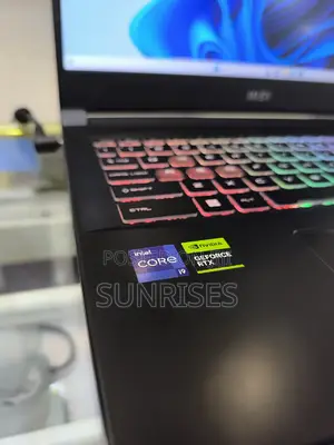 New Laptop MSI Pulse GL76 16GB Intel Core I9 SSD 1T