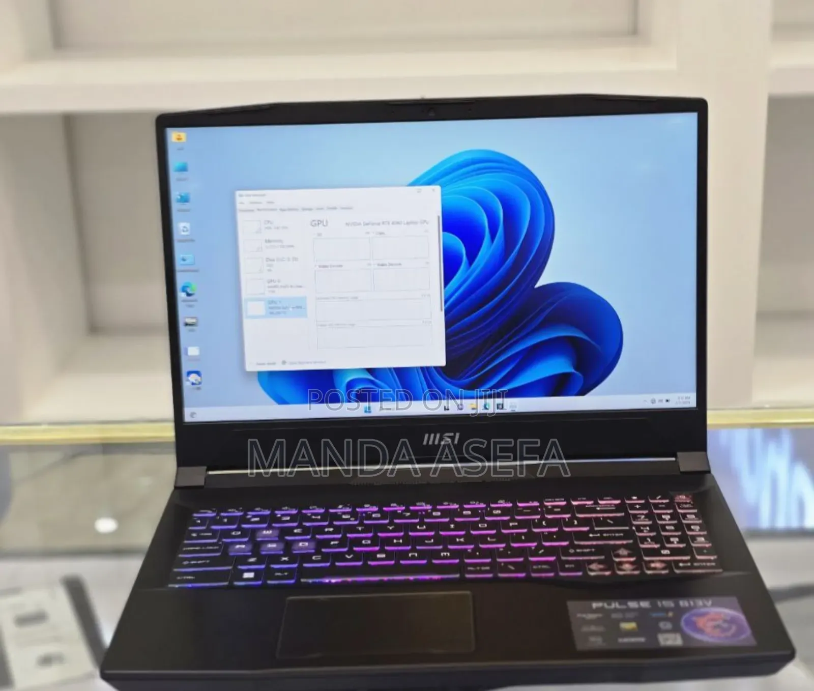 New Laptop MSI 16GB Intel Core I9 SSD 1T