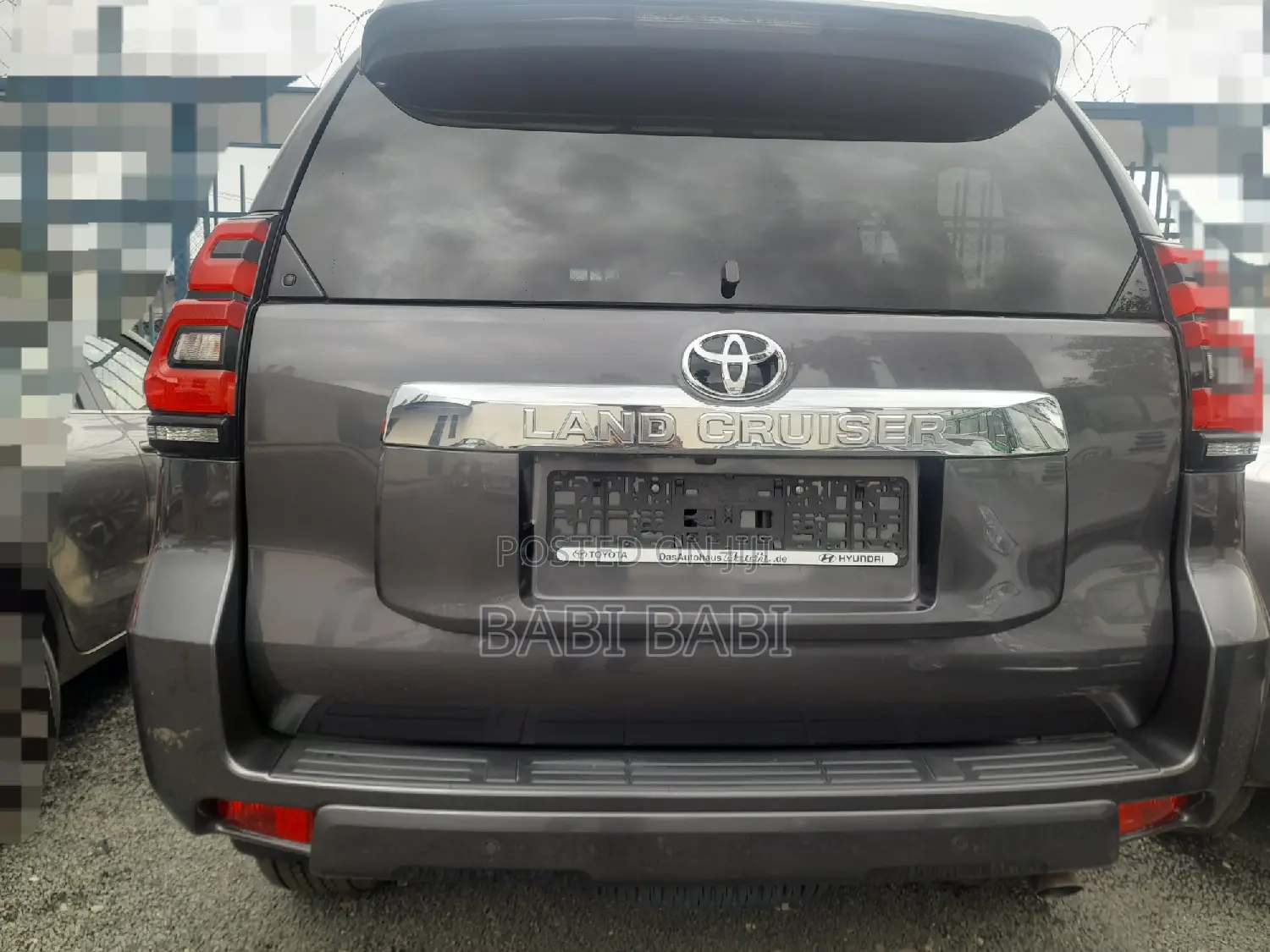 New Toyota Land Cruiser Prado 2023 Gray