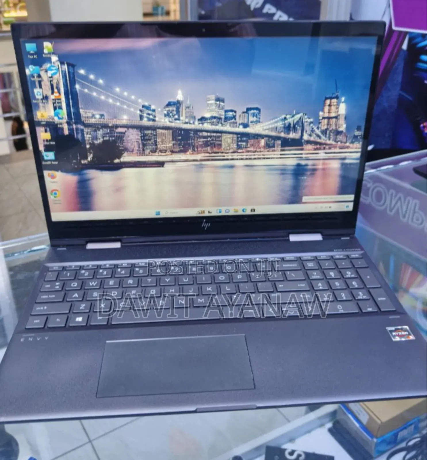 New Laptop HP Envy 15 8GB AMD Ryzen 5 SSD 512GB