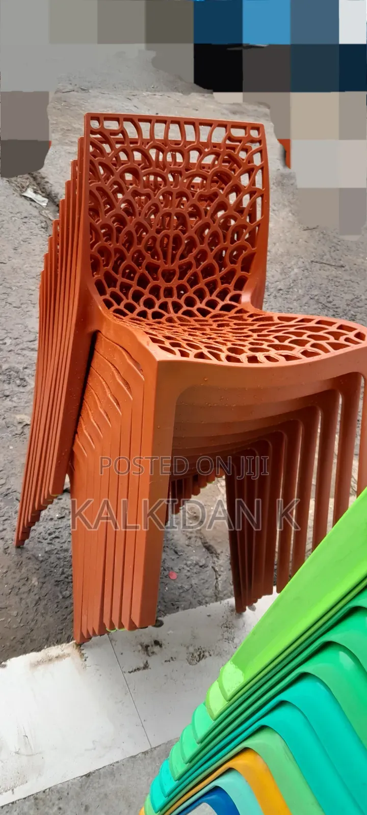 Spider Modern Plastic Chair