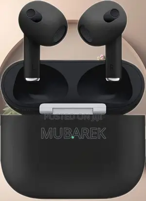 Photo - Airpod Pro 3rd Gen in Black Color:Enhanced Clarity