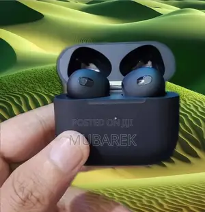 Airpod Pro 3rd Gen in Black Color:Enhanced User Experience