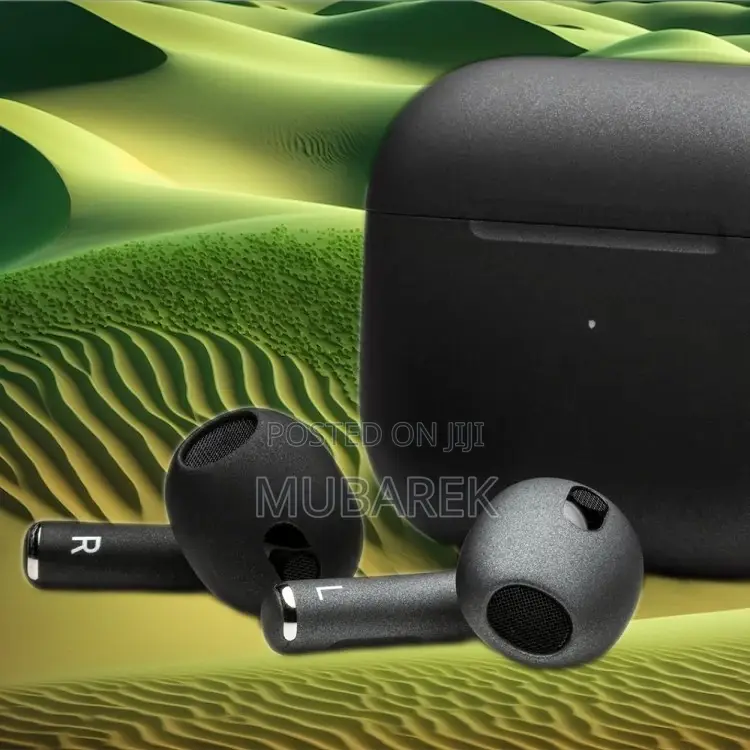 Airpod Pro 3rd Gen in Black Color: Intuitive Controls