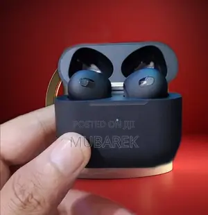 Airpod Pro 3rd Gen in Black Color: Customizable Fit