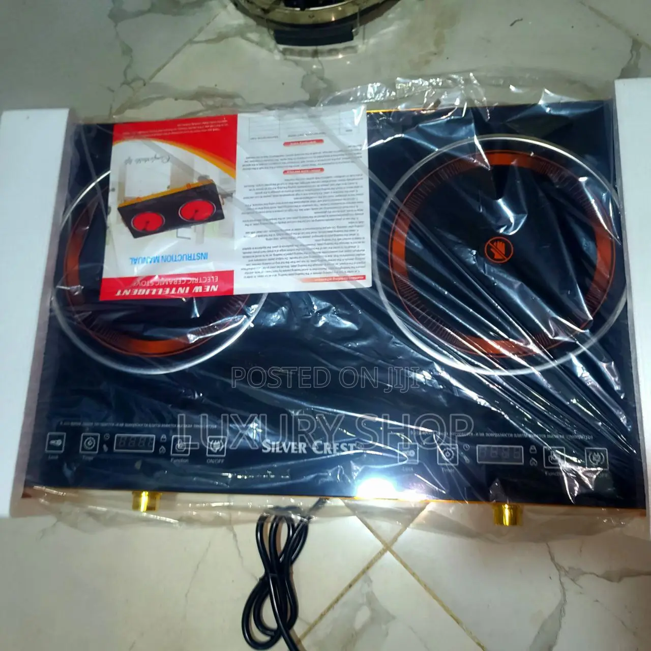 Silver Crest Digital Ceramic Touch Stove