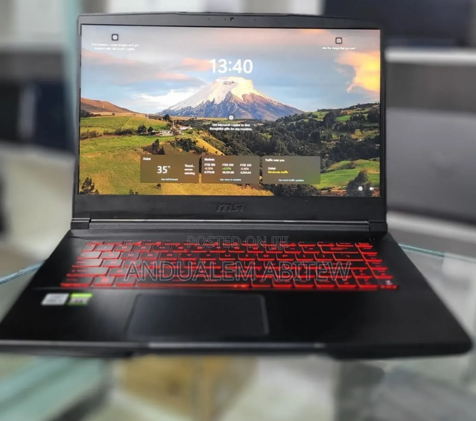 New Laptop MSI GF63 8GB Intel Core I5 SSD 512GB