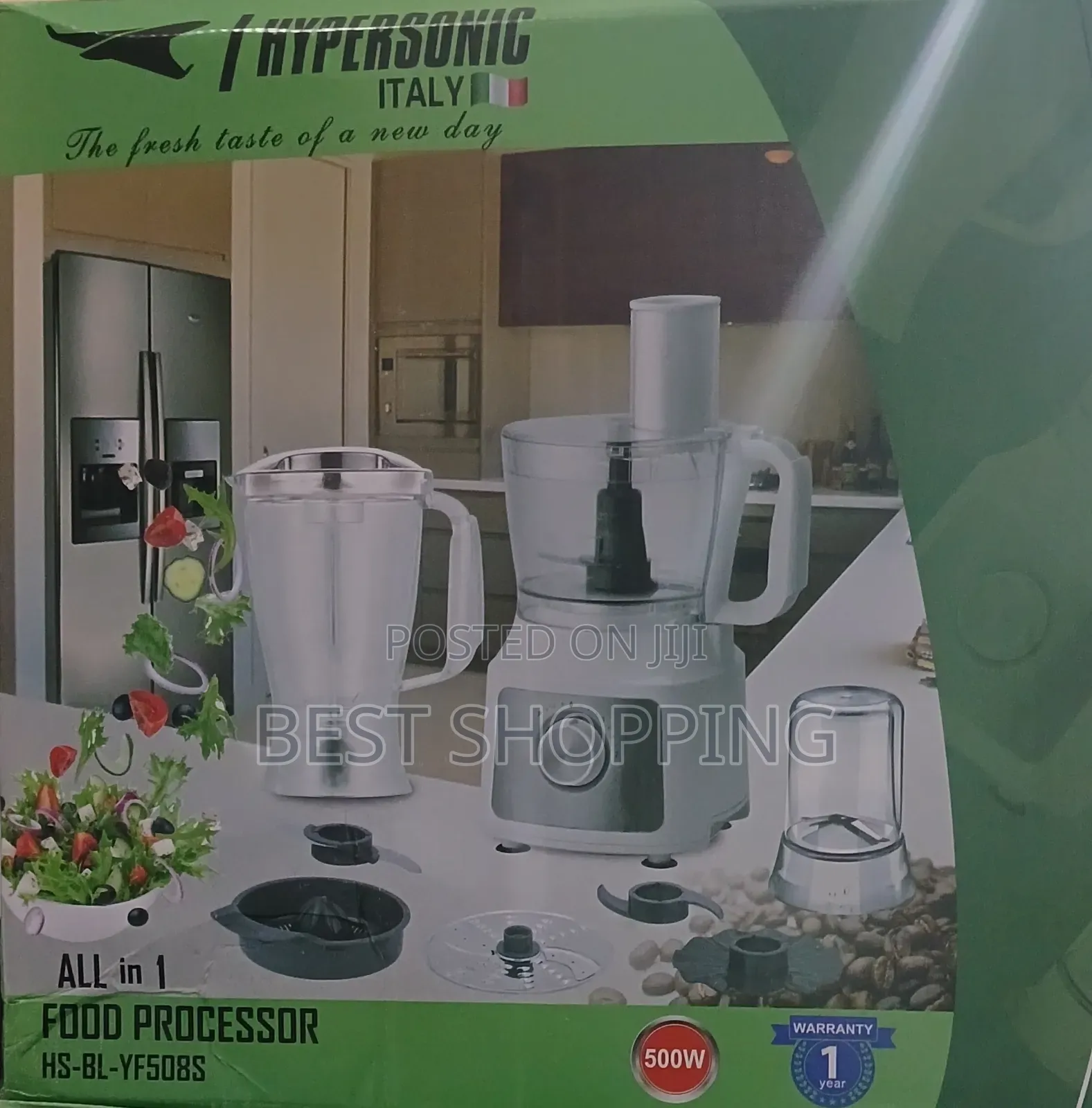 Haypersonic Food Processor Made in Italy