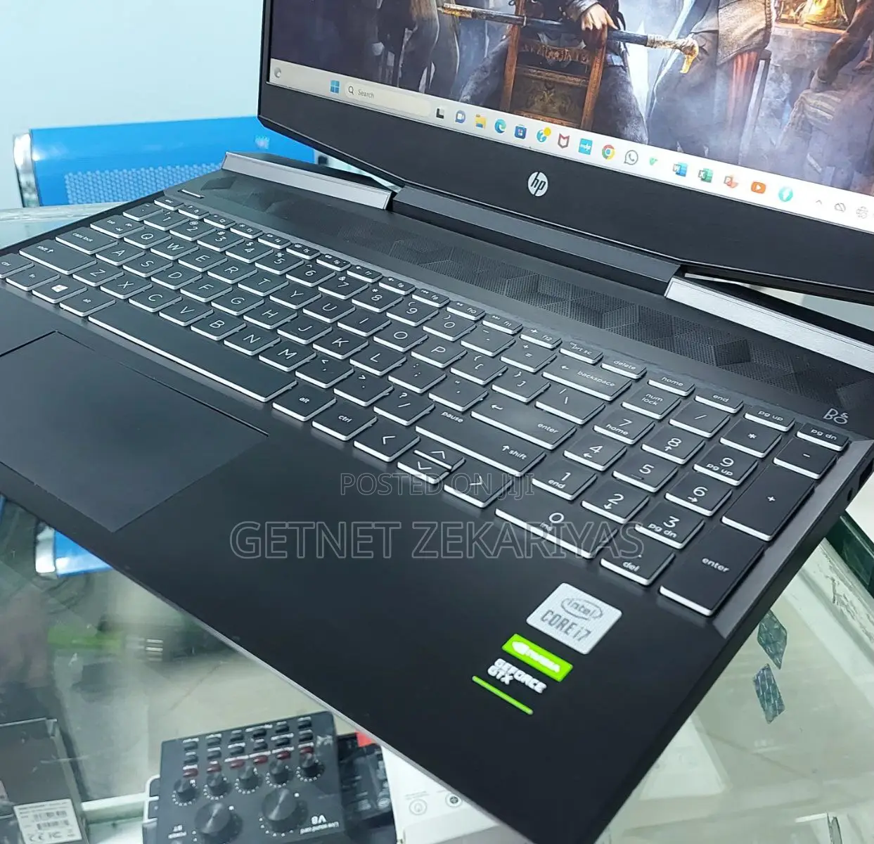 New Laptop HP Pavilion Power 15 16GB Intel Core I7 SSD 512GB