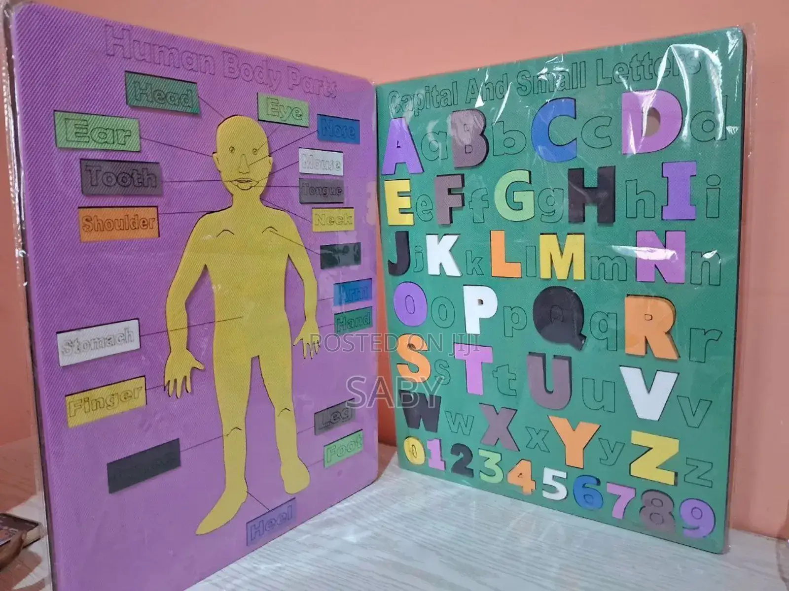 2 in 1 Baby Letter Set and White Board