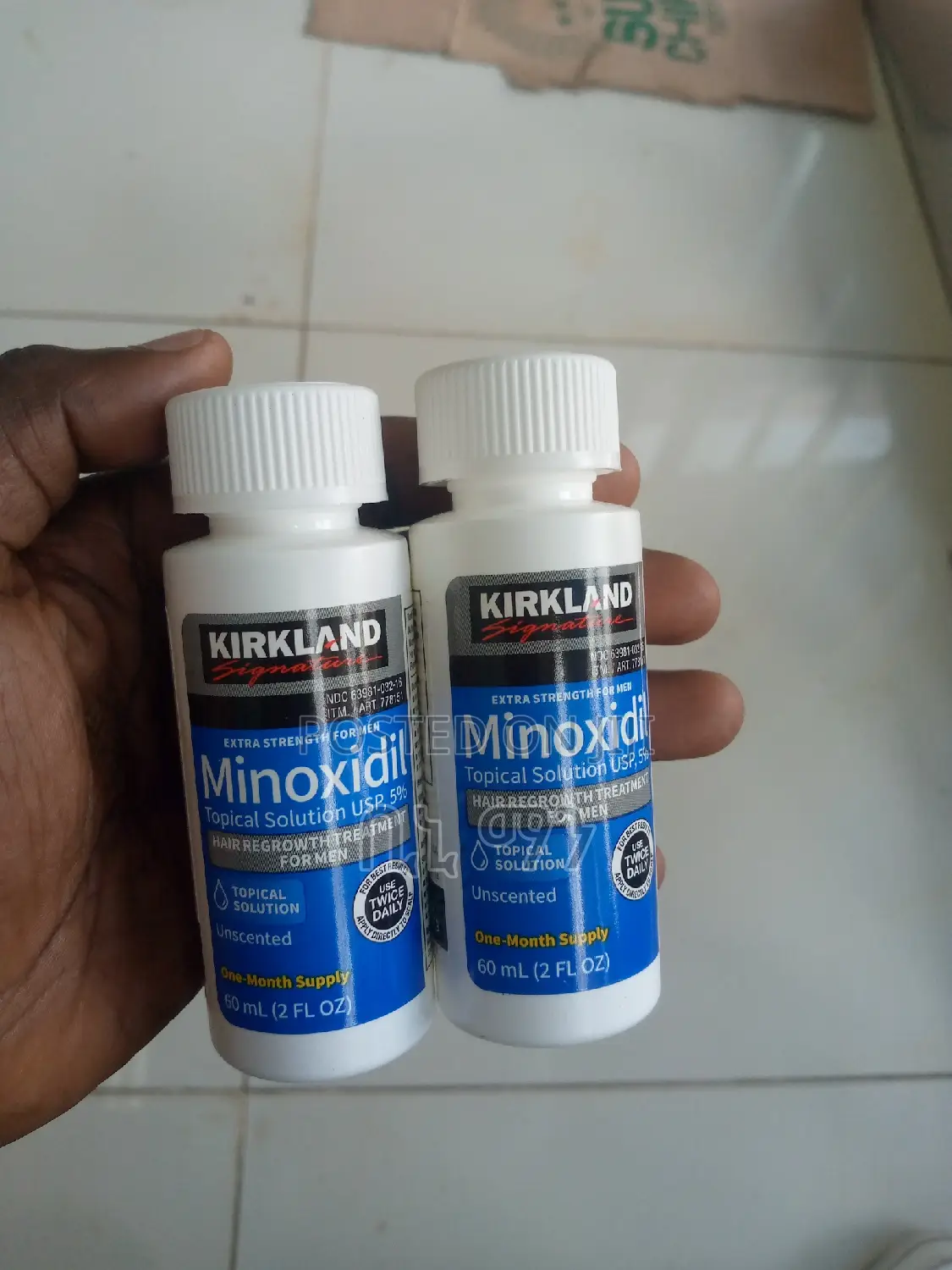 Kirkland Minoxidil for Hair and Beard.