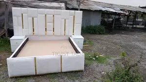 Bed 150cm High Quality Wood Work