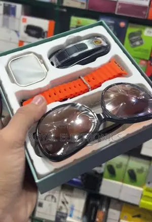 Series 9 Smart Watch + Bluetooth Glass + Power Bank