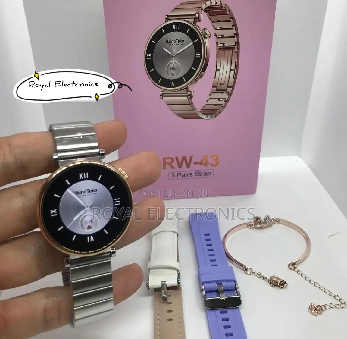 Original Hainoteko Germany Smart Watch With Gift