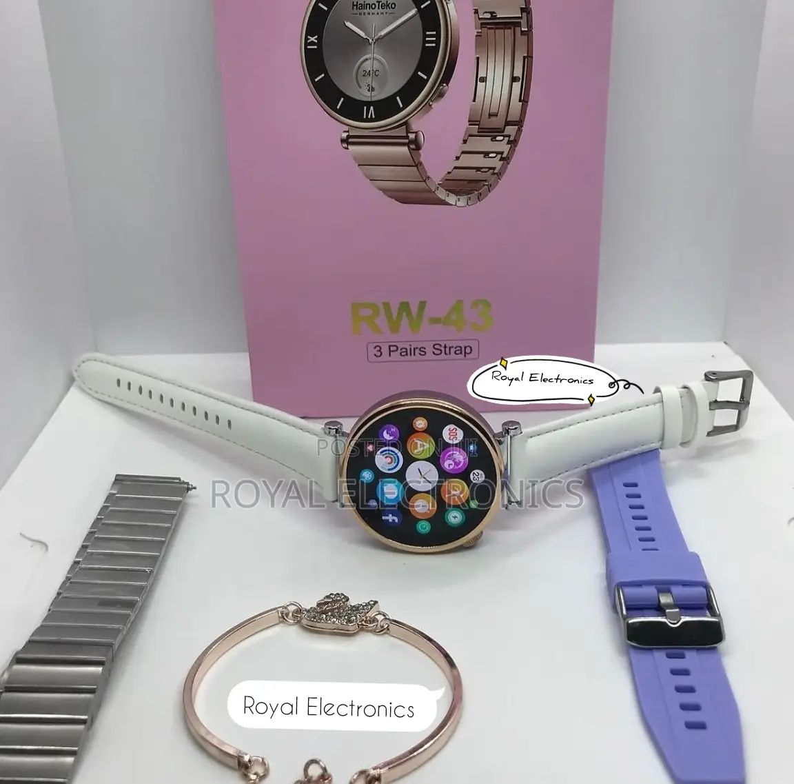 Original Hainoteko Germany Smart Watch With Gift