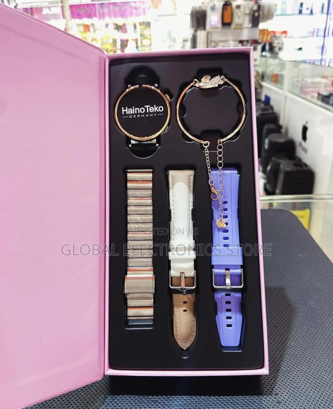 የሴት Original Hainoteko Germany RW-43 Smart Watch 3 Straps