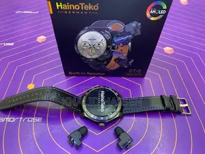 Hainoteko St5 አዲስ የ2024 ዘመናዊ ስማርት ሰአት