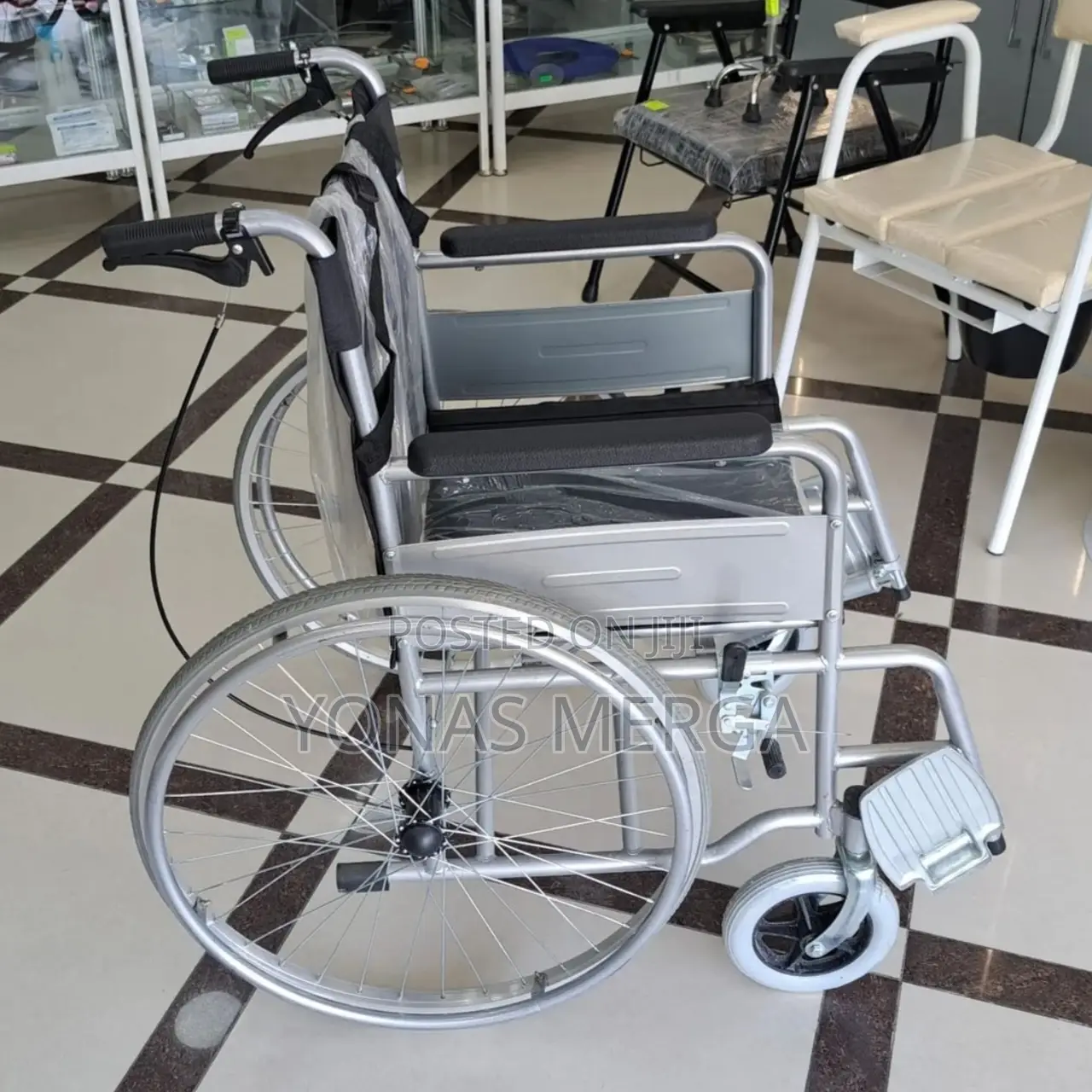 Normal Wheelchair|ለቁልቁለት የእጅ ፍሬን ያለዉ\Wheelchair|¤Wheelchair