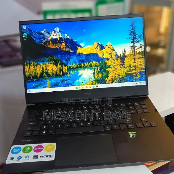 New Laptop HP Omen 17 16GB AMD Ryzen 7 SSD 1T