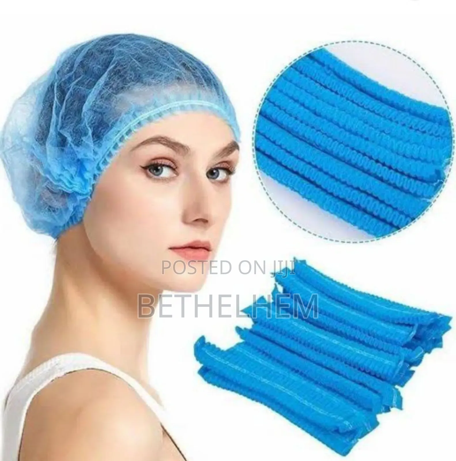 100 PCS Blue Disposable TNT Cap