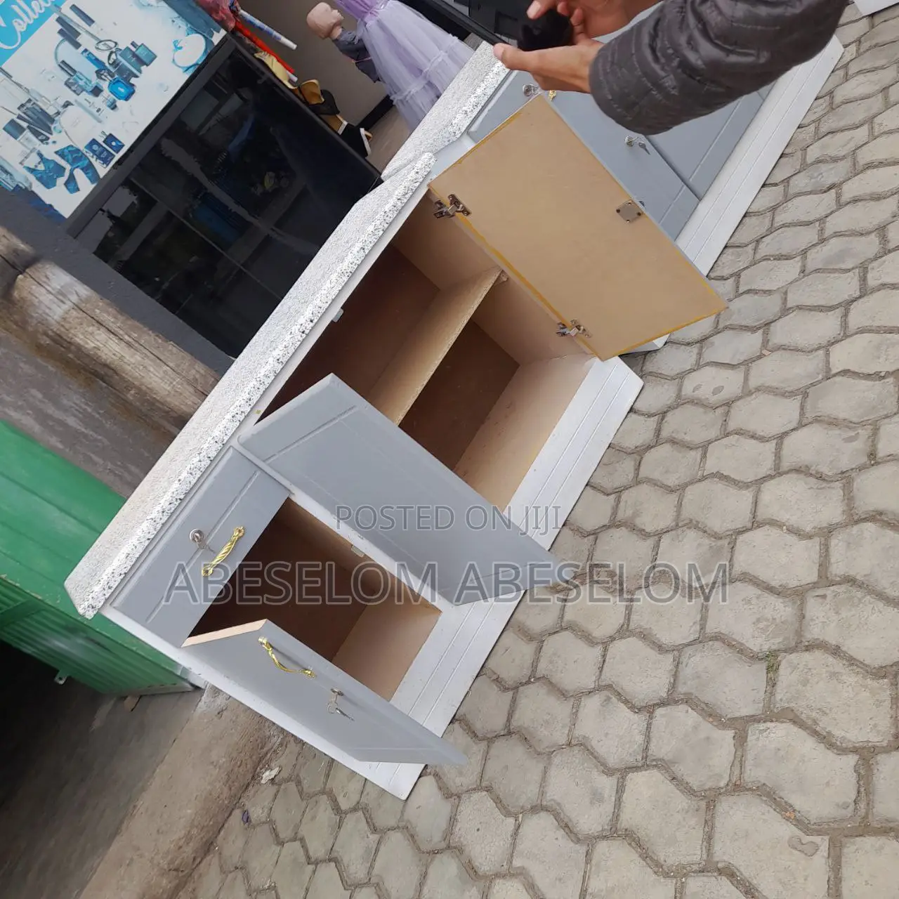 1,20 Cm ኪችን ካብኔት