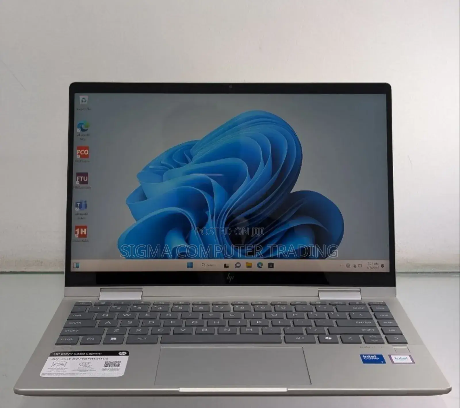 New Laptop HP Envy X360 16GB Intel Core I7 SSD 1T