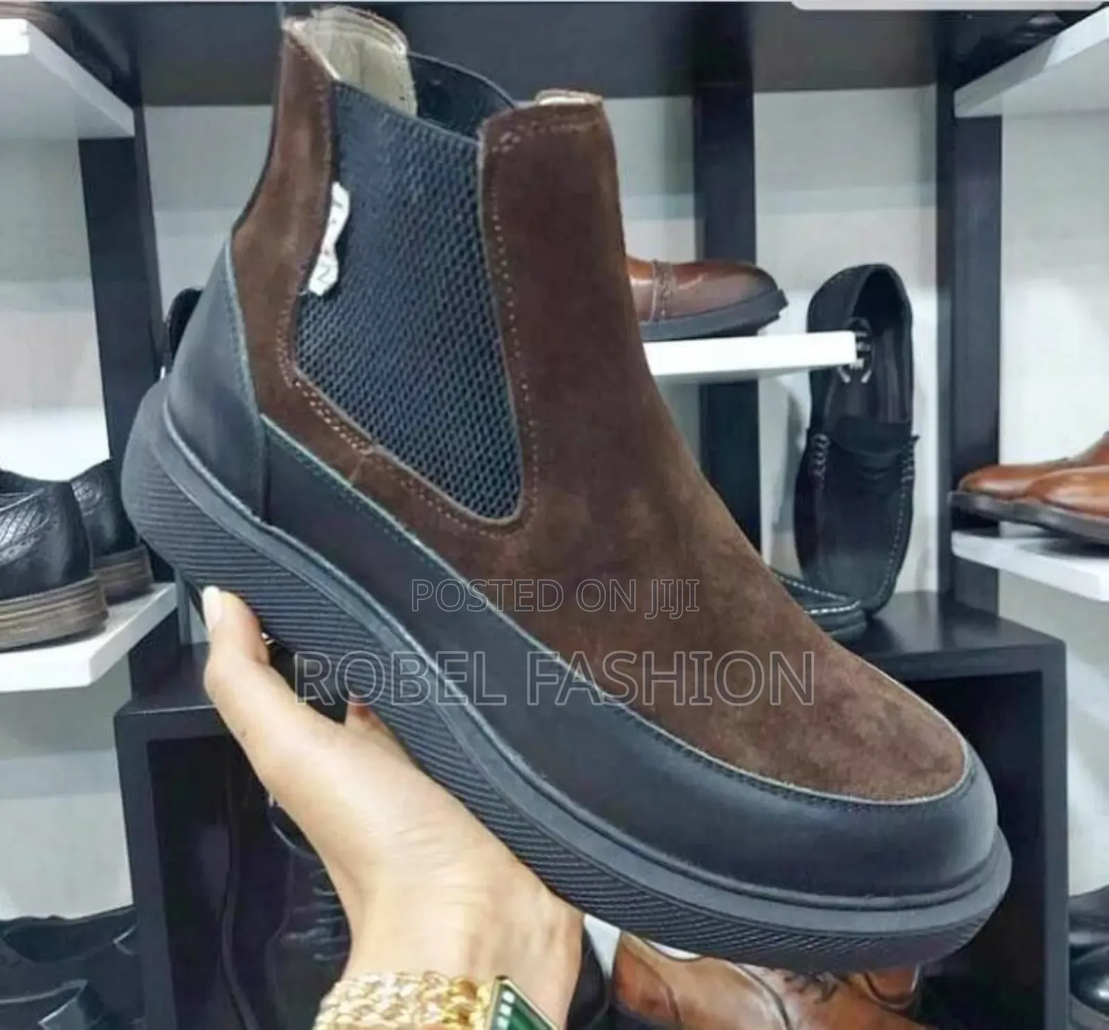 ኦርጅናል የቆዳ ጫማዎች Boots Shoes Leather Shoes ቡትስ ጫማ Chelseaboots
