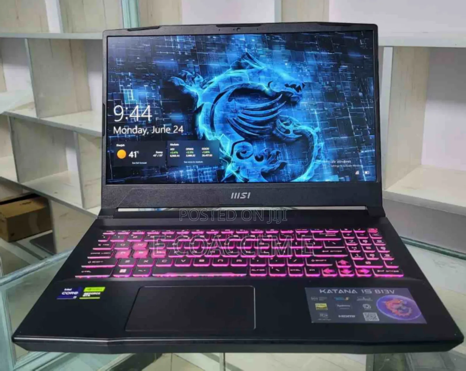 New Laptop MSI Katana GF66 32GB Intel Core I9 SSD 1T