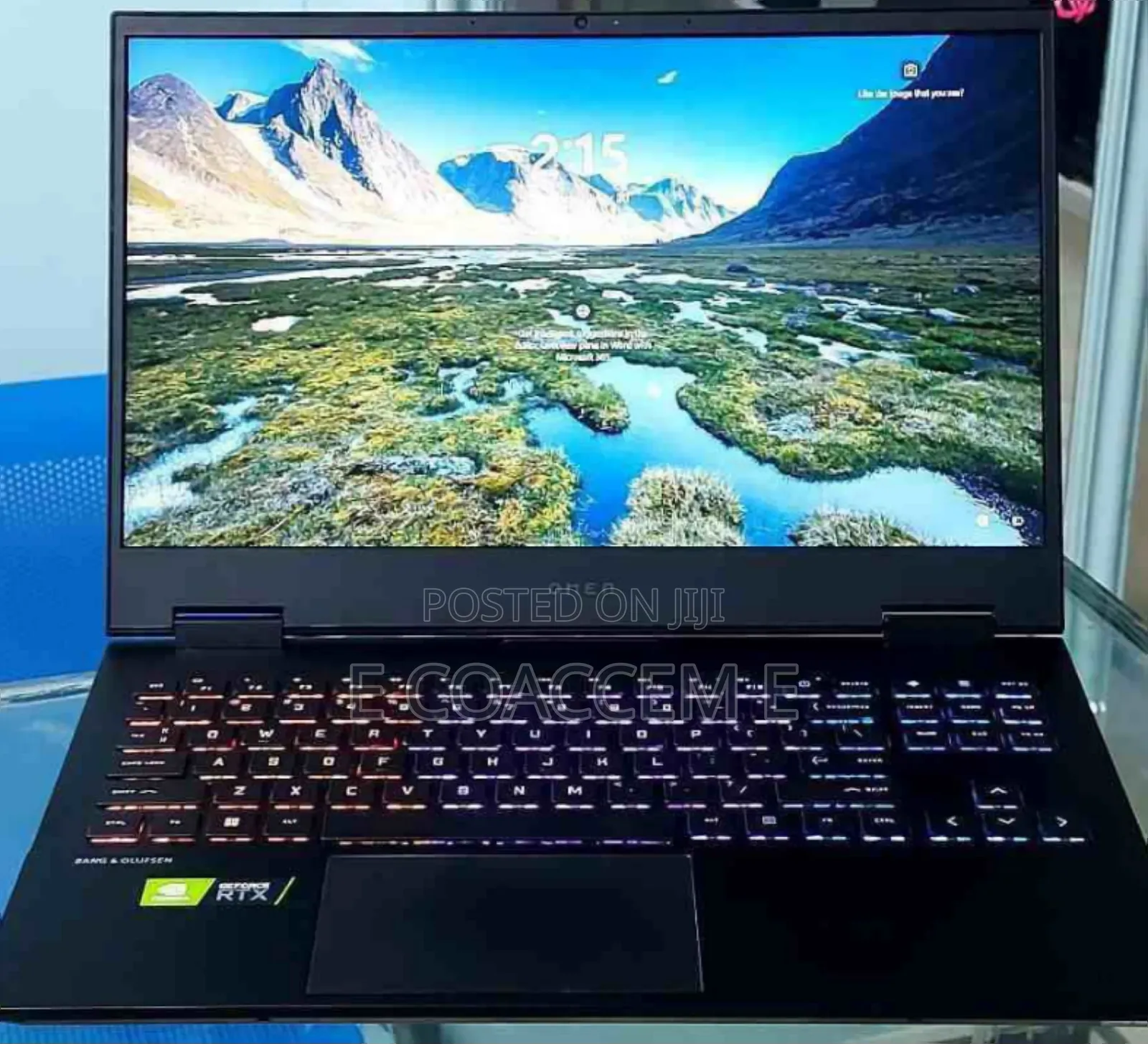 New Laptop HP Omen 15 16GB Intel Core I7 SSD 1T