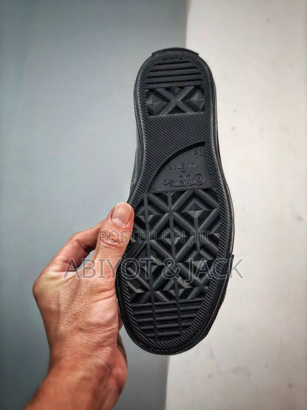 Converse All Star Chuck 70 Triple Black ‘Back Zipper’ Shoes