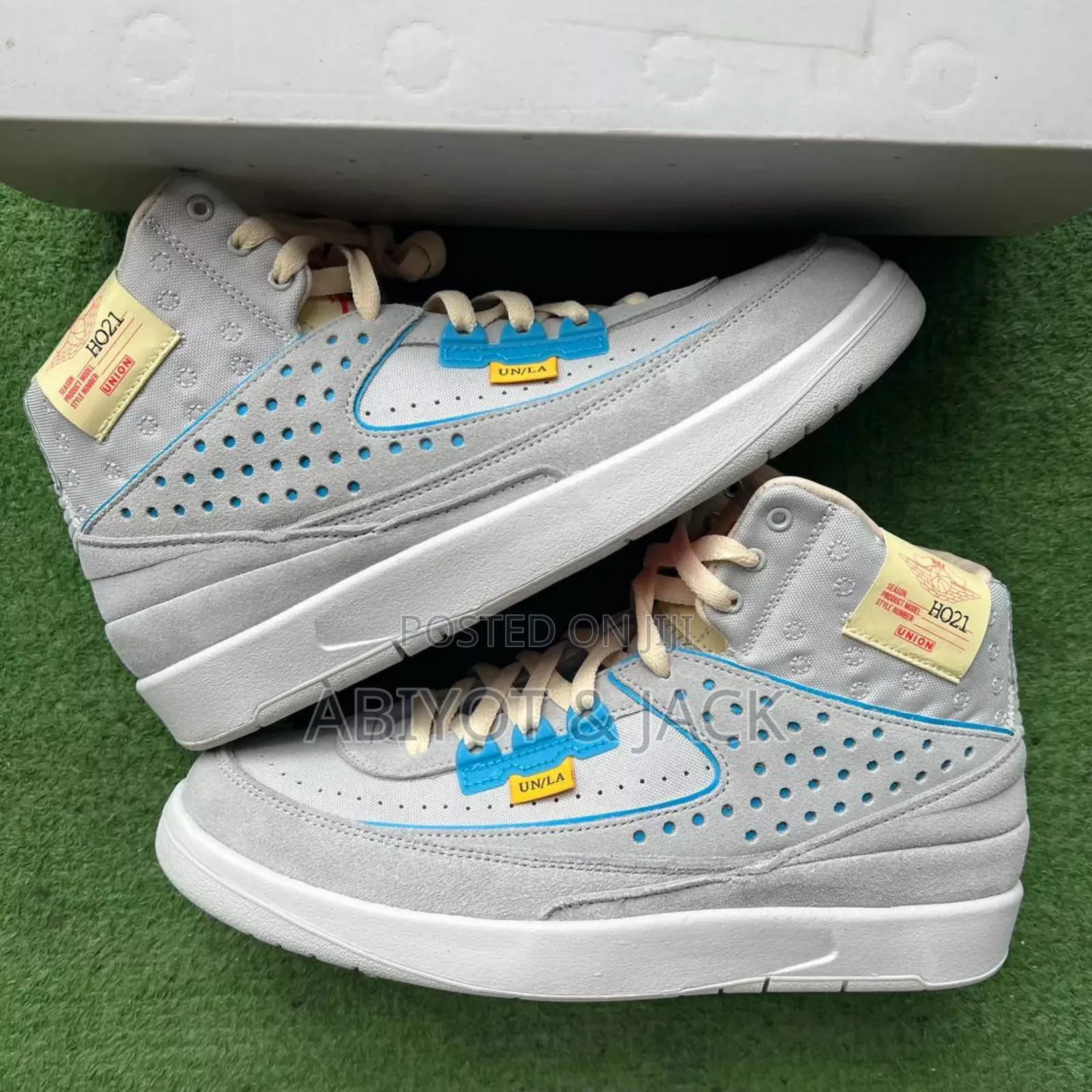 Air Jordan 2 X Union Retro SP ‘Grey Fog’ Shoes