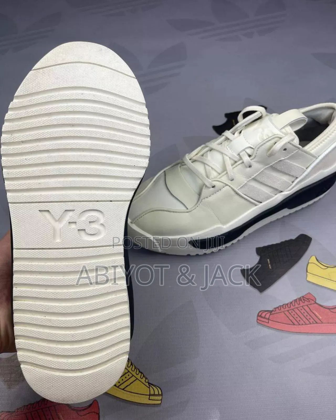 Adidas Y-3 Rivalry White Shoes