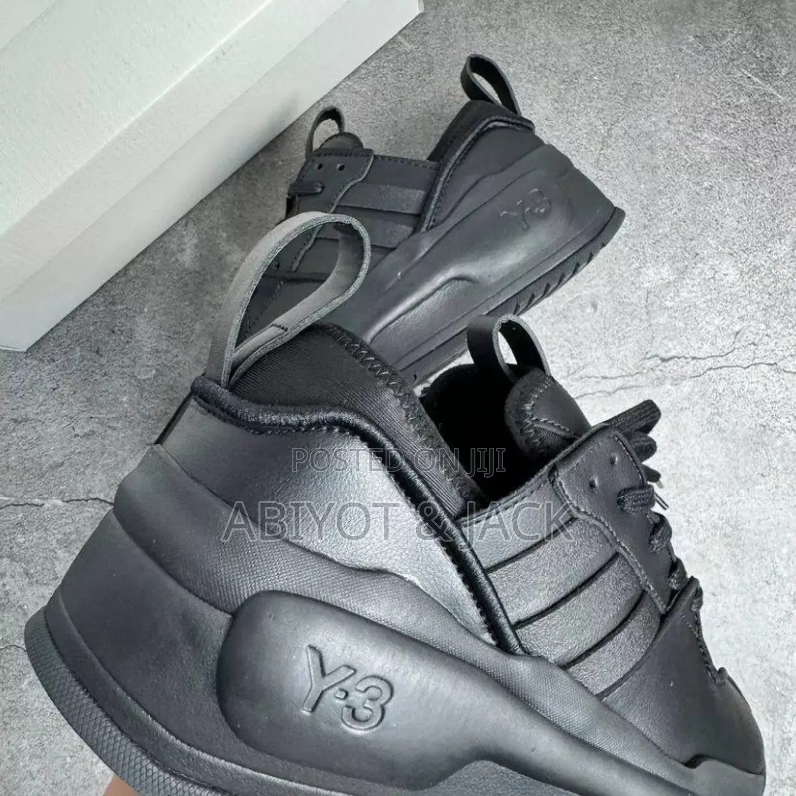 Adidas Y-3 Rivalry Black Shoes